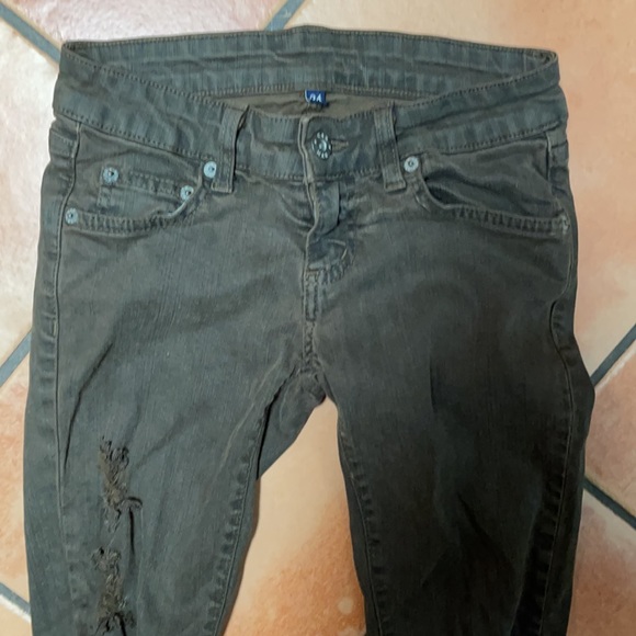 NWT Do&Be Small Gold Sequin Top/Jeans - Picture 7 of 11